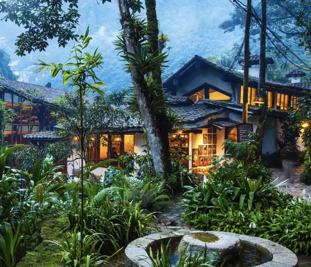 Inkaterra, a 5 star luxury resort near Machu Picchu, Peru.